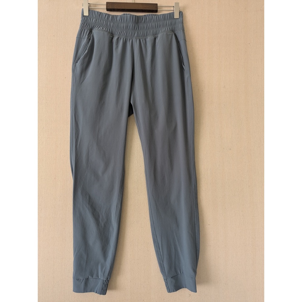 Free Fly Bamboo Jogger Pants Womens Small Blue Gray Hiking Travel Stretch Active